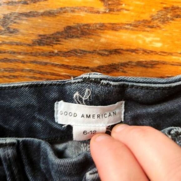 Good American Always Fits Good Legs Skinny Jeans Deep Blue GL228CDT Size 6-12 - Picture 3 of 5